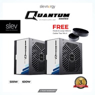 Slevnergy Quantum 500/600(500W/600W) Power Supply - 3 Years Warranty
