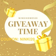 [GIVEAWAY] Redeem Now! Coupon: Ninki20 Min Purchase $20