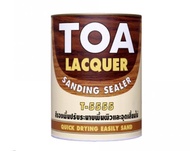 สีรองพื้น TOA sanding sealer T-5555 ขนาดแกลลอน ใช้รองพื้นขัดเสี้ยนก่อนลงแล็คเกอร์