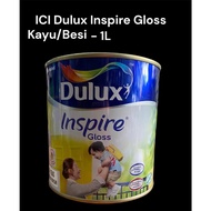 1LT ICI Dulux Inspire Gloss Paint for Wood & Metal (Cat Minyak Kayu & Besi)