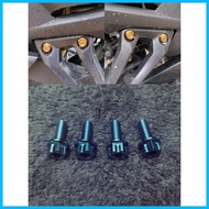 ═ ≈ Titanium Gr5 8x20 Footrest Bolts Raider150/Sniper150 (4pc)