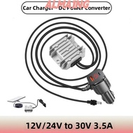 ALMA1NG DC Power Converter, 12V/24V to 30V DC 9-28V Input Boost Power Converter, Durable Plug and Pl
