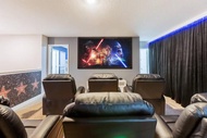 Family 9BR House w Pool Theater Game Room
