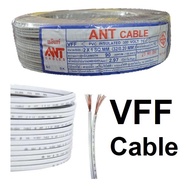 VFF Wire 2X0.5 2x1 2X1.5 2X2.5 SQ.MM Flexible Cable) 90m.