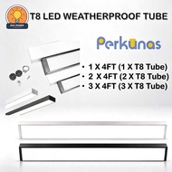 PERKUNAS LINEAR OFFICE FITTING (BLACK/WHITE) 1 X 4FT (1 X T8 Tube) / 2 X 4FT (2 X T8 Tube) / 3 X 4FT