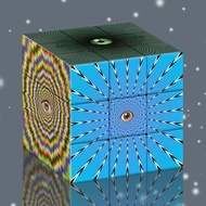 3yy Value Third-Order Toy Yan Gao Children Dedicated Rubik's Cube Illusion Hot Sale Visual Puzzle Co