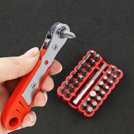 36-tooth Two-way Mini Bit Ratchet Wrench Handle Screwdriver Hexagon Socket Torx Bit Socket Wrench