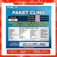 K VISION PAKET CLING 1TAHUN/360 HARI MNC GROUP K-VISION CL12