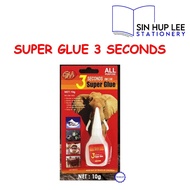 GM 3 Seconds Super Glue / Gam Gajah10 ml