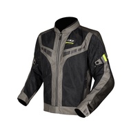 LS2 Garda Air Jacket Green Black Hi-Vis Yellow - เสื้อการ์ดขี่มอเตอร์ไซค์