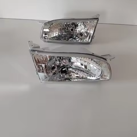 A Pair Car Front Headlights for Toyota Corolla Ae110 Ae111 1995 to 1997 Headlight