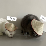 Vietnam Mini Bamboo Hat Cat Pet Headwear Vietnam Mini Bamboo Hat Cat Pet Headwear20260602