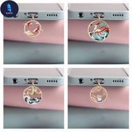 BF Auspicious painting anti dust plug phone / dust plug type c / dust plug iphone