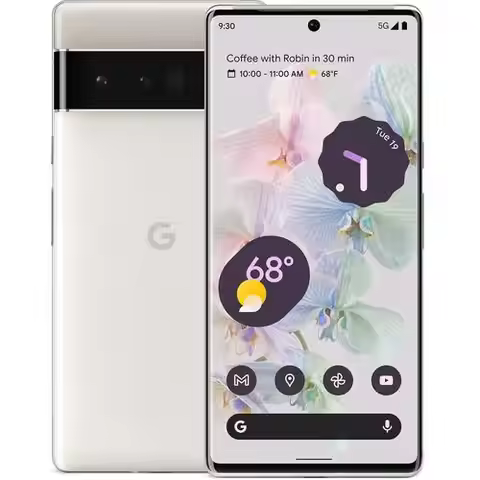 Google / Pixel 6 Pro / * / Cloudy White /Unlocked/ 256GB / Fair Genuine Original Refurbished, Free C