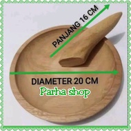 Wooden Mortar and Pestle Wooden Mortar and Pestle Spice Smoother