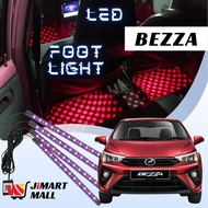 BEZZA LED AMBIENT LIGHT Foot Floor Lampu Kaki Kereta RGB Interior Atmosphere Light Dome Led Strip