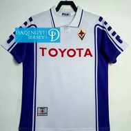 【Spot Goods】Retro edition 99/00 ACF Fiorentina Away Football jersey S/2XL