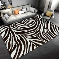 Zebra Pattern Rug, Zebra Ryg Living Room Rug, Modern Rug, Floor Mats, Animal Print, Bedroom Area Rug