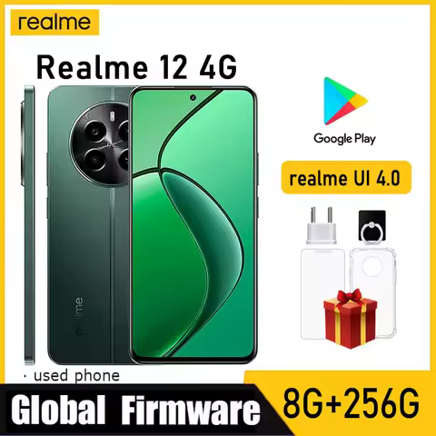 OPPO Realme 12 4g Smartphone Global firmware Snapdragon 685 8GB 256GB realme UI 4.0 5000mAh camera 5