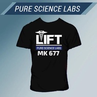 TSHIRT BLACK LOGO SIZE MK-6-77 LOGO TSHIRT