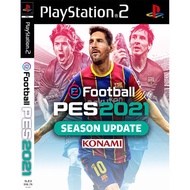 แผ่นเกมส์ Ps2 PES 2021 PlayStation2 แผ่น Ps2⚡ส่งไว⚡