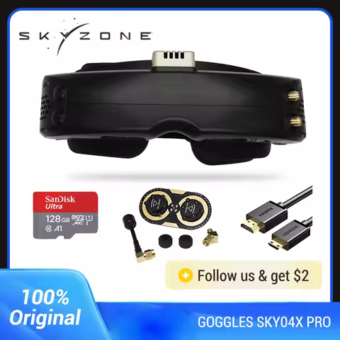Skyzone SKY04X PRO 5.8GHz FPV GOGGLES / SKY02O OLED 5.8GHz FPV Goggle / SKY04O Pro Goggle