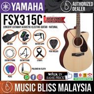 Yamaha FSX315C Concert Cutaway Acoustic-Electric Guitar (FSX-315C / FSX 315C)
