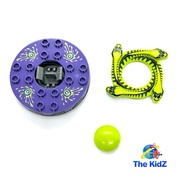 Lego Ninjago Spinner flat 6x6x1 violet Snake