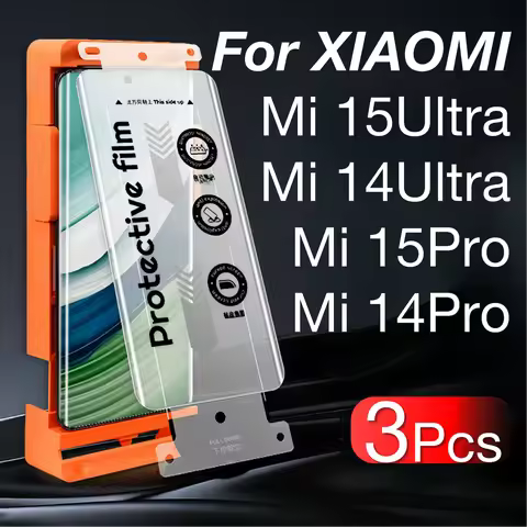 3Pcs For XIAOMI Mi 15Ultra 14Ultra 15Pro 14 15 Ultra Screen Protector No Dust Positioning With Insta