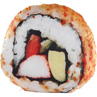 Sushi Pillow Cute Plush Throw Pillow Large Japanese Salmon Rice Sushi Roll Cushion Pillow for Bed Ho