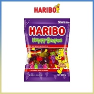 [HARIBO] HARIBO Happy Grapes Gummy Candy, Jelly, 100g, 200g