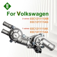 03C121111AK 03C121111AM Coolant Regulator Housing with Thermostat: Thermal Switch Suitable for Polo 