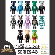 [ของแท้] Bearbrick series 43  size: 100% Blind Box [ Bearbrick by Medicom Toy ]