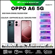 OPPO A6 5G [8GB RAM 256GB ROM] [8GB RAM 512GB ROM] / A6 Pro 5G [8GB RAM 256GB ROM] - Original OPPO M