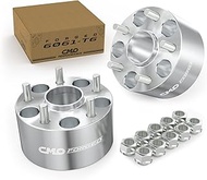 Customadeonly 2 Pieces 2.5" 64mm Hub Centric Wheel Spacers Center Bore 70.3mm, Thread Pitch: 1/2" St