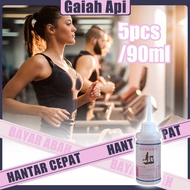 5PCS 90ml Treadmill Lube Mudah Diguna Silicone Oil Gym Equipment