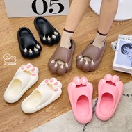 Cat's Paw Silicone Slippers