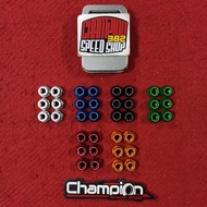 Gear Nut Sprocket Nut ALUMINUM Wr3 M8 8Mm