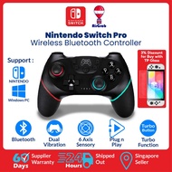 Nintendo Switch Pro Wireless Controller for Switch Console Bluetooth Joystick PC Computer Controller (SG Seller)