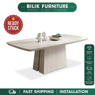 Dining Table ~ Meja Makan ~ 8 Seater 6 seater ~ Marble Dining Table ~180cmx100cm ~210cm x 100cm