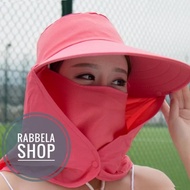 Women's Mask Hat Anti Uv Wide Hat Korean Women's Fashion Hat