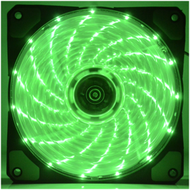 Others - 發光電腦12CM機箱散熱風扇 LED 12025 15燈（綠色）