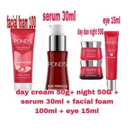 Pond'S Age Miracle Day Cream 50G + Night Cream 50G + Face Foam 100G +
