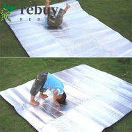 REBUY Mattress Camping Foldable Foil Aluminum Waterproof Picnic Mat