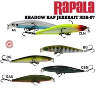 RAPALA SHADOW RAP JERKBAIT SDR-07