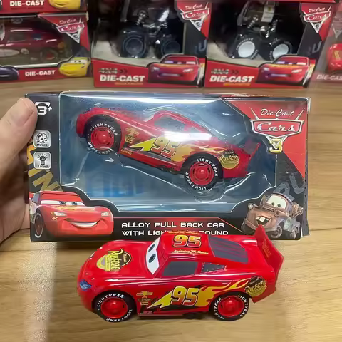 Disney Pixar Cars 3 Lightning Mcqueen Big Wheels Uncle Truck Ramirez Storm Jackso Cruz Alloy Car Sou
