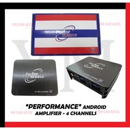 PERFORMANCE 4 CHANNEL / BAND 4 X 60W DIGITAL POWER AMPLIFIER AUDIO PROCESSOR FOR ANDROID PLAYER CAR 