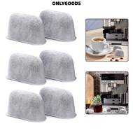 ONLYGOODS 6Pcs Coffee|Filters, Charcoal Material Premium Quality Charcoal Water Filters, Water Filtr