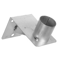 Convex Mirror, Metal Indoor/Outdoor Traffic Mirror Wall Clamp