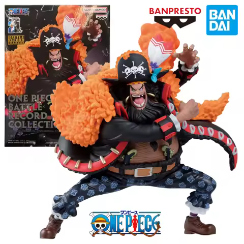 In Stock Original BANDAI BANPRESTO BATTLE RECORD COLLECTION One Piece Marshall D Teach Blackbeard An